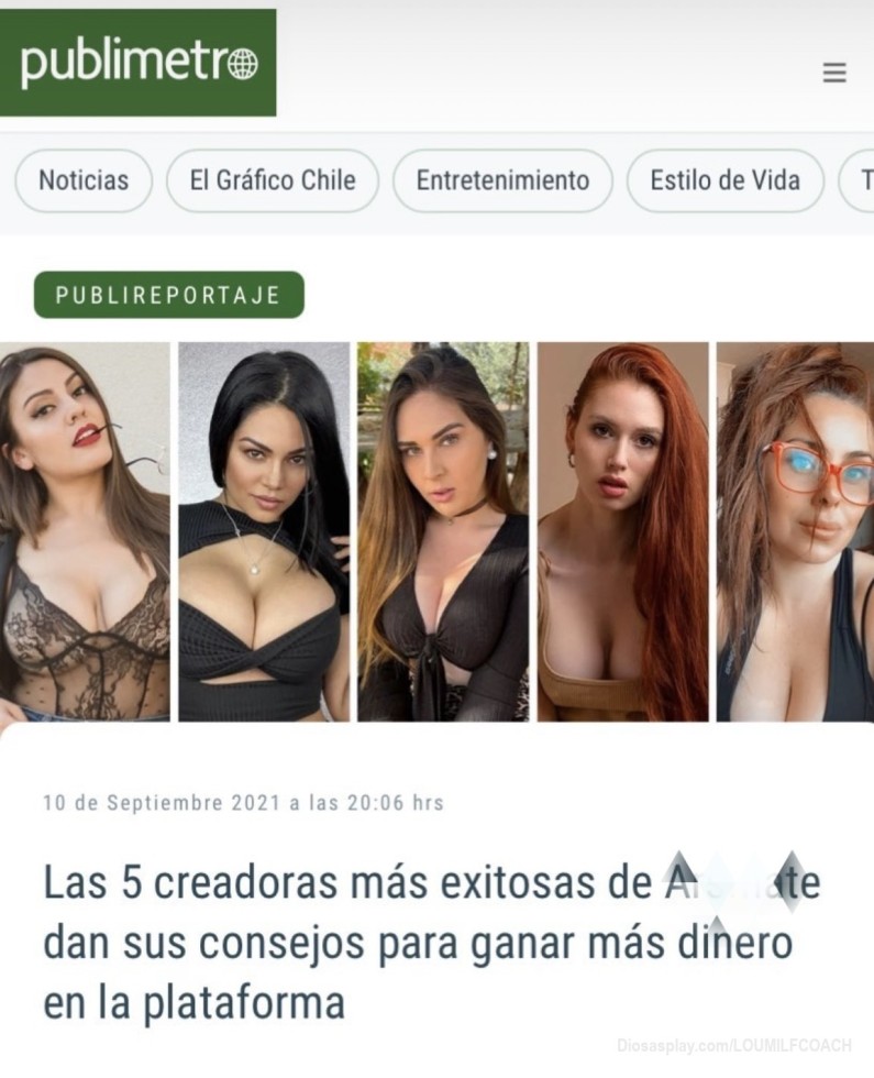 Esto a un mes de iniciarme como creadora de contenido